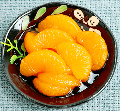 Canned mandarin oranges