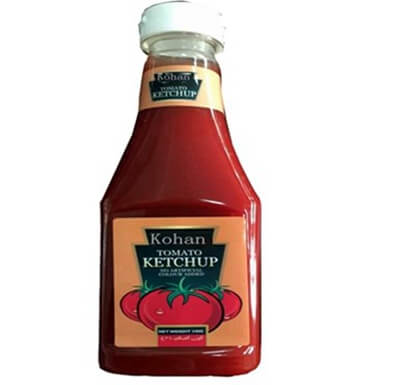 340g bottle tomato ketchup/tomato sauce