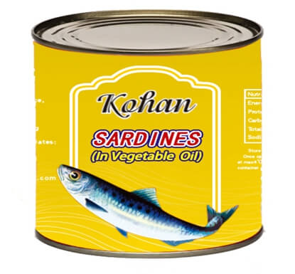 Canned Sardine in Vegetable Oil