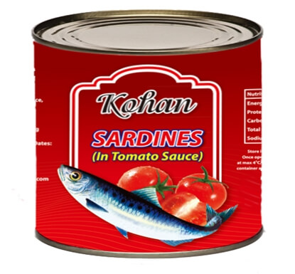 Canned Sardine in Tomato sauces