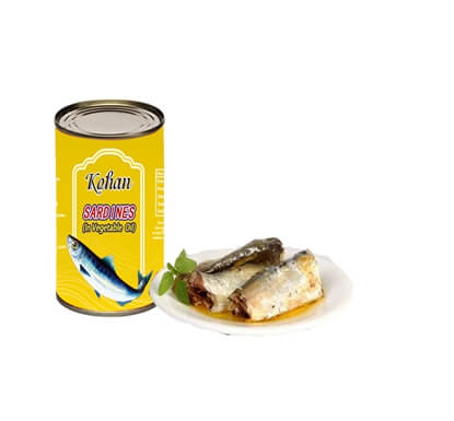 Canned Sardine in Vegetable Oil